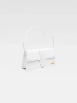 Длинная сумка с клапаном Ле Бамбино Jacquemus, белый 3700943012852 | white