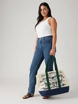 Сумка для двух лошадей Levi's, белый 000aa0001 | ecru - white