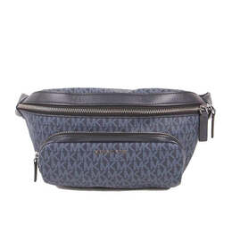 Поясная сумка Michael Kors Cooer MK Signature VC, цвет Admiral Blue Mk 6886198739004 | admiral blue mk