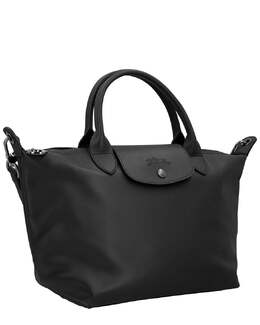 Кожаная сумка Longchamp Le Pliage X-Large, черный 7187275251772 | black