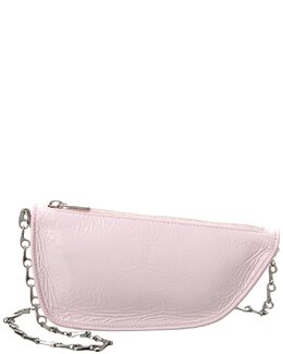 Кожаная сумка через плечо Burberry с микрослингом, розовый 7282963742780 | pink