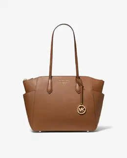 Кожаная сумка через плечо Marilyn Michael Kors, коричневый 29709 | marrón