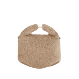 Сумка-кроссбоди Polene Beri Alpaca Edition, бежевый beri-alpaca