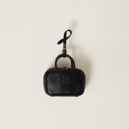 Сумка из микрокожи Miu Miu, черный 5nr036_2f8w_f0002 | noir
