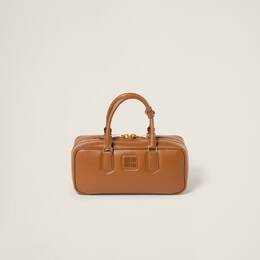 Кожаная сумка Аркадия Miu Miu, коричневый 5bb148_acr3_f0046_v_oon | cognac