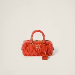 Сумка Arcadie из стеганой кожи наппа Miu Miu, оранжевый 5bb142_n88_f0049_v_oon | orange