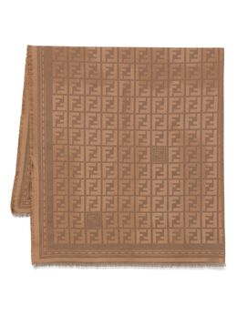 Fendi FF-jacquard scarf 27189598