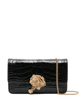 Roberto Cavalli Tiger-plaque cross body bag 27300179