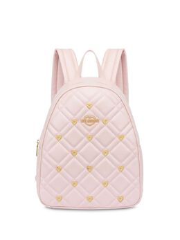 Love Moschino logo-plaque quilted backpack 26635098