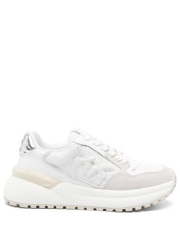 Pinko Love Birds-appliqué sneakers 27418015