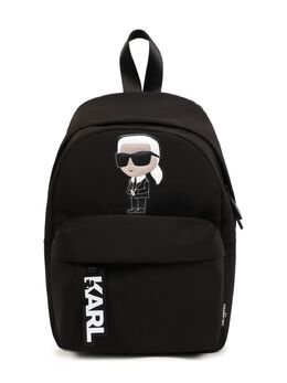 Karl Lagerfeld Ikon Karl-appliqué backpack 26767816