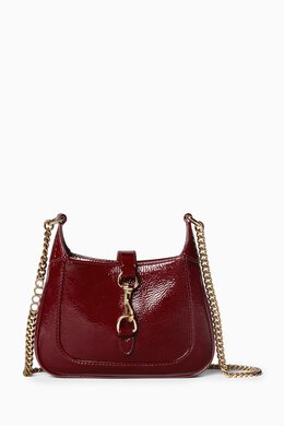 Gucci Jackie Notte Mini Bag in Crinkled Patent Leather 217931803_16