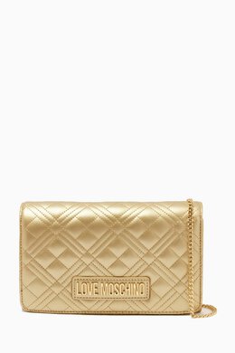 Love Moschino Evening Crossbody Bag in Quilted Faux Leather 215073723_248