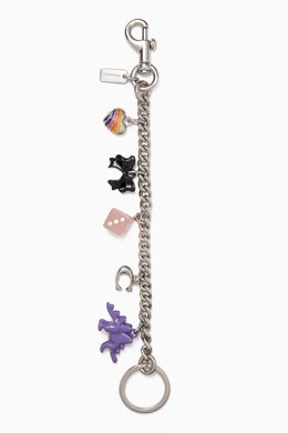 Coach Motif Chain Bag Charm 217774559_195