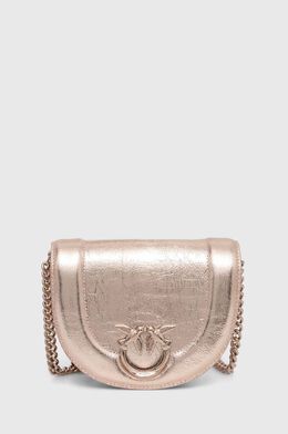 Кожаная сумка Pinko, розовый ppyh-tod0dp_39x | rosa