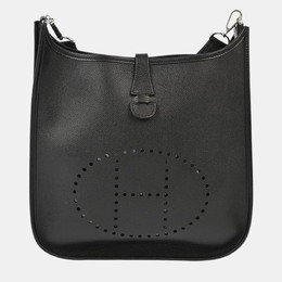 Hermes Black Epsom Evelyne 2 29 Shoulder Bag 1076161