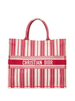Christian Dior 2018 Large Striped Book tote bag 26890108