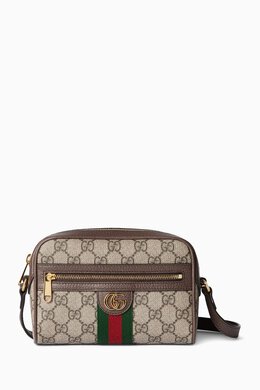 Gucci Mini Ophidia GG Supreme Shoulder Bag in Canvas & Leather 217932211_179