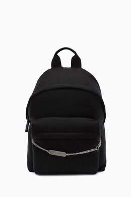 Palm Angels Logo-chain Backpack in Canvas 217941034_13