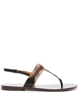 Gucci Interlocking G flat sandals 23690583