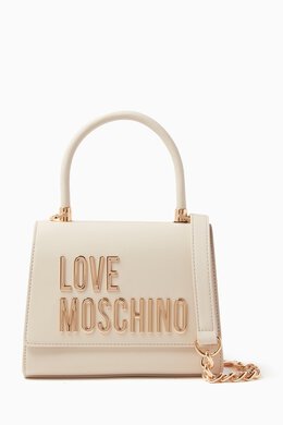 Love Moschino Bold Love Top-handle Bag in Faux Leather 217423424_189