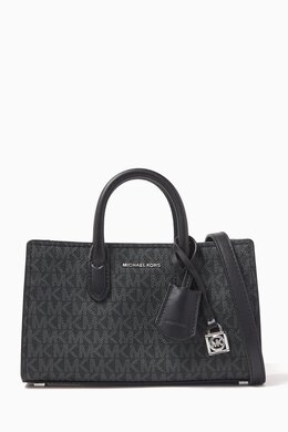 Michael Kors XS Scarlett Logo Tote Bag in Coated-canvas 217929892_13