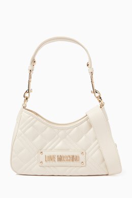 Love Moschino Quilted Shoulder Bag in Faux Leather 217949932_189