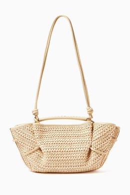 Hereu Mini Arta Top-handle Bag in Raffia 217961345_7762