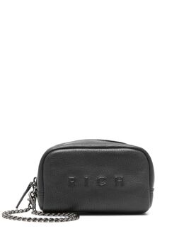 John Richmond logo-embossed clutch bag 26506758