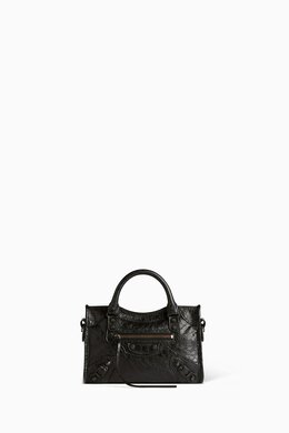 Balenciaga Mini Le City Bag in Arena Lambskin 217546734_13