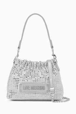 Love Moschino Mini Sparkling Top-handle Bag in Faux Leather 217949930_7019