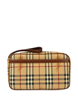 Burberry 1990-2000s House Check clutch bag 27392104