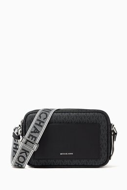 Michael Kors Large Maeve Logo Crossbody Bag in Coated-canvas 217929832_13