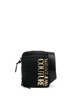Сумка-мессенджер с логотипом Versace, черный 74ya4b96zs394 | черный