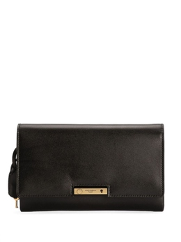 Кожаная мини-сумка Dolce & Gabbana, черный bm3080a3g19 | черный