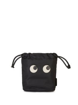 Клатч с нашивкой-логотипом Anya Hindmarch, черный 5050925157599 | черный