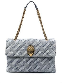 Большая джинсовая сумка Kensington Kurt Geiger London, синий kensingtonsoftxxlbag | синий