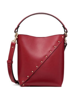 Сумка-тоут с декором Rockstud Valentino Garavani, красный wb0q00piy | красный