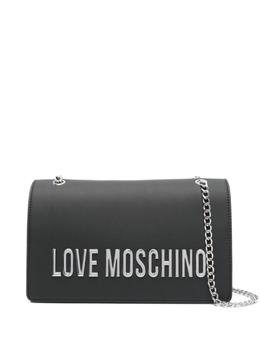 Сумка через плечо с логотипом Love Moschino, черный jc4192pp1mkd0 | черный