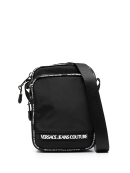 Сумка-мессенджер мужская Versace с окантовкой, черный 75ya4b53zs929 | черный