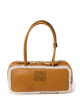 Сумка-тоут Arcadie Miu Miu, коричневый 5bb148voos2ctt | коричневый
