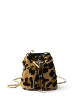 Мини-сумка с принтом Prada, коричневый 1nr0162c7b | коричневый