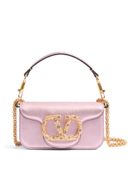 Маленькая сумка на плечо Locò Valentino Garavani, розовый wb0k53lnk | розовый
