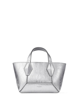 Сумка-тоут xs Diamond Jimmy Choo, серебряный diamondtotexsbyk | серебристый