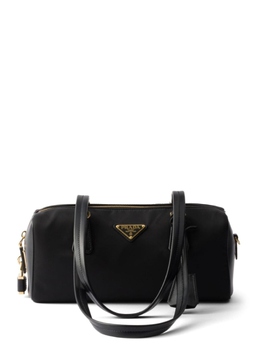 Средняя сумка-тоут Prada из нейлона и кожи, черный 1bb127vodo2c8q | черный