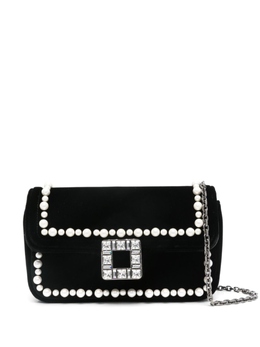 Мини-сумка Jeu de Fille Roger Vivier, черный rbwanmc9100lu5b999 | черный