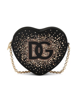 Сумка с кристаллами Dolce & Gabbana Kids, черный eb0260ab002 | черный