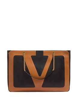 Сумка-тоут с логотипом VLogo Signature Valentino Garavani, черный yb0d31elh | черный