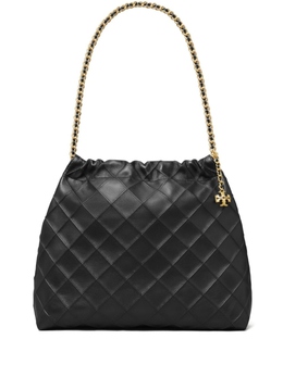 Сумка-хобо Fleming Tory Burch, черный 162450001 | черный