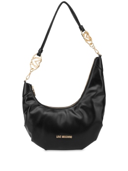 Сумка на плечо с логотипом Love Moschino, черный jc4053pp1mlf0 | черный